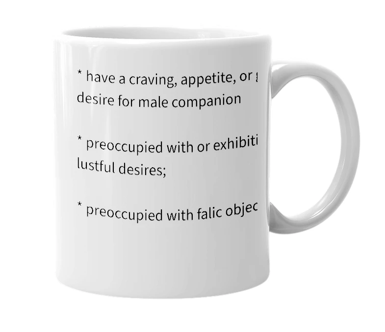 White mug with the definition of 'Ashby syndrome'