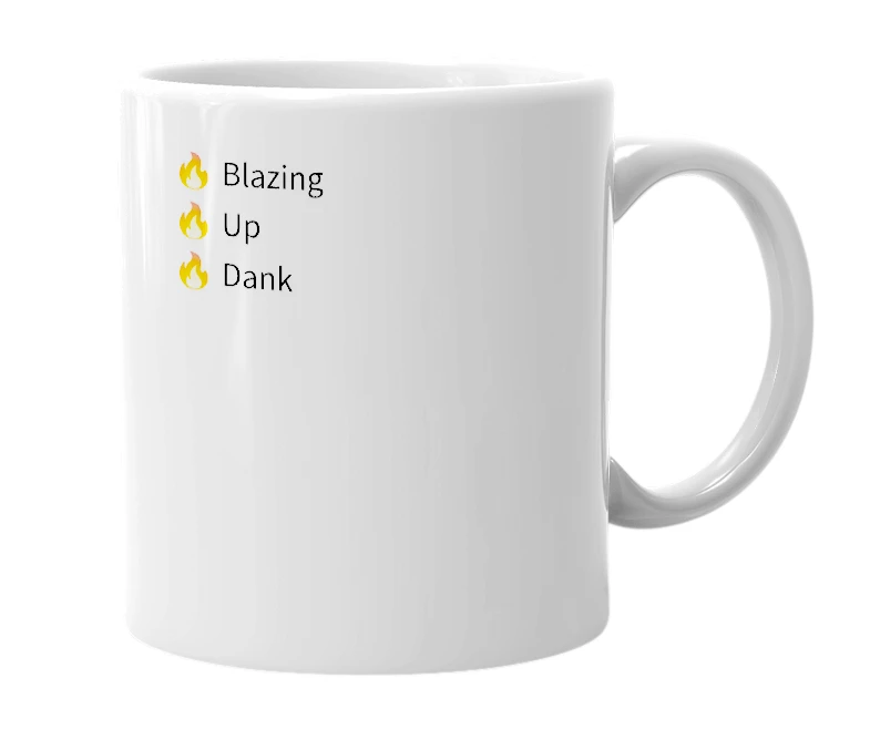 White mug with the definition of 'B.U.D'