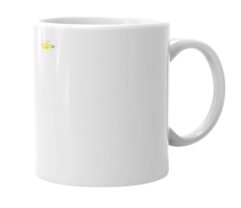 White mug with the definition of 'The correct opinion'