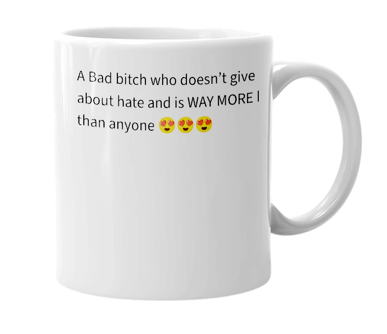 White mug with the definition of 'p1x3lg0ul'
