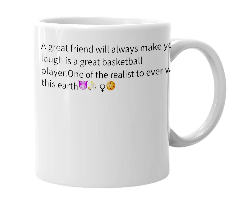 White mug with the definition of 'Airion'