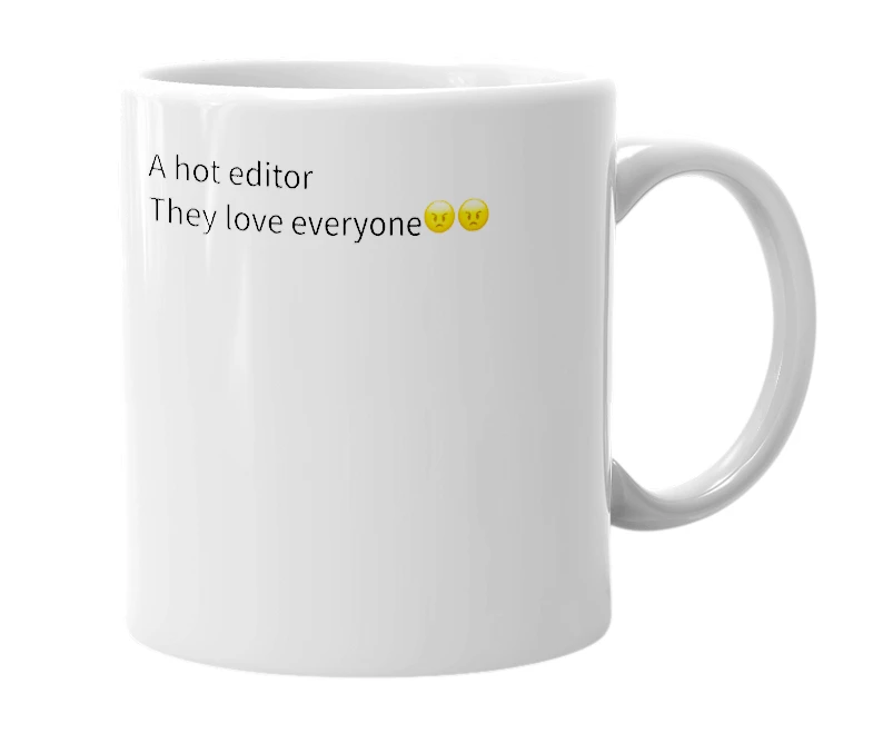 White mug with the definition of 'maxxxvfx'