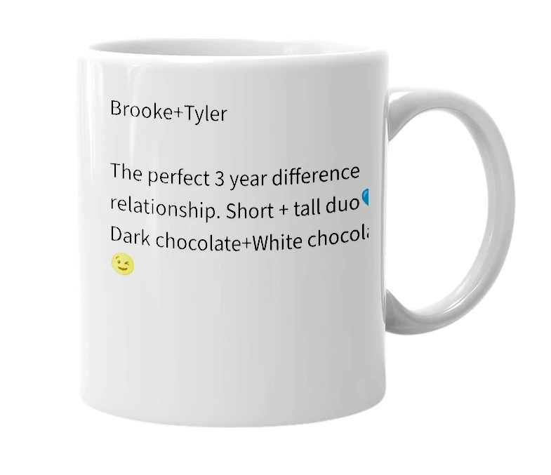 White mug with the definition of 'Byler'