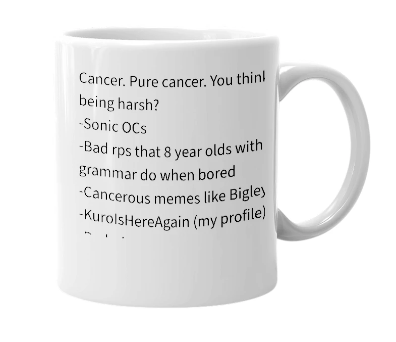 White mug with the definition of 'Miiverse'