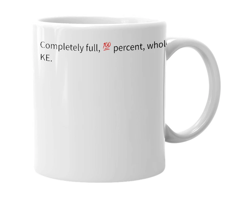 White mug with the definition of 'WHOOLY'