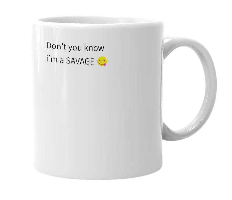 White mug with the definition of 'ingfha'