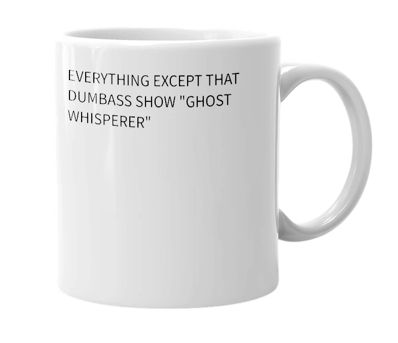White mug with the definition of 'good taste'