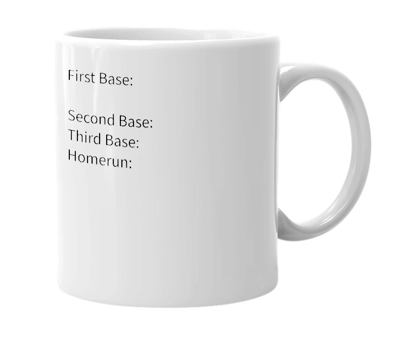 White mug with the definition of 'The Base System'