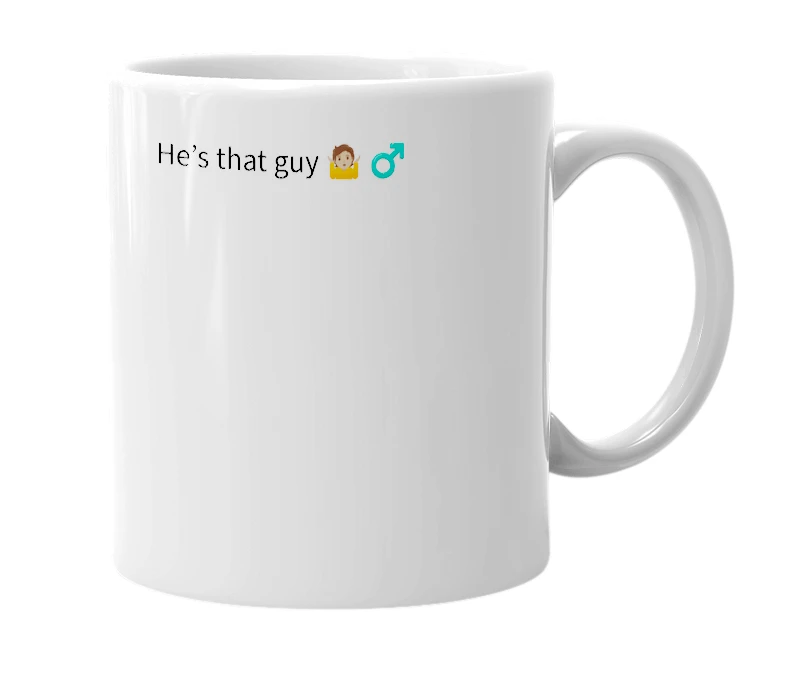 White mug with the definition of 'seiuli'