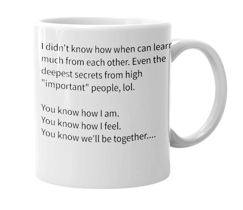 White mug with the definition of 'Wiki fun.'