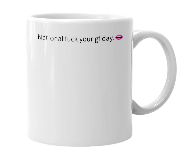 White mug with the definition of 'June 2'