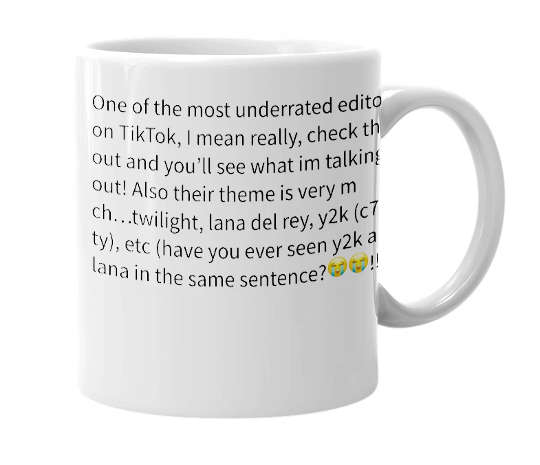 White mug with the definition of 'wl4mex'