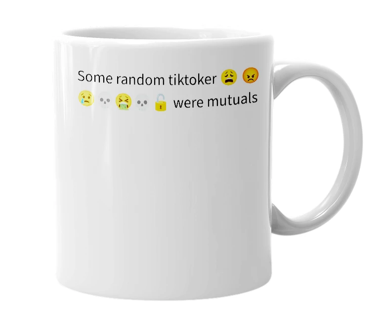 White mug with the definition of 'simpingoverrchuuya'