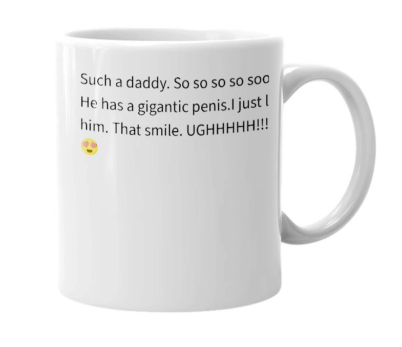 White mug with the definition of 'IGOR'