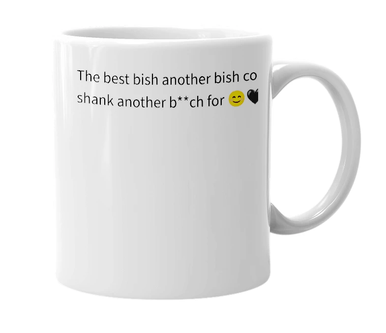 White mug with the definition of 'Seth'