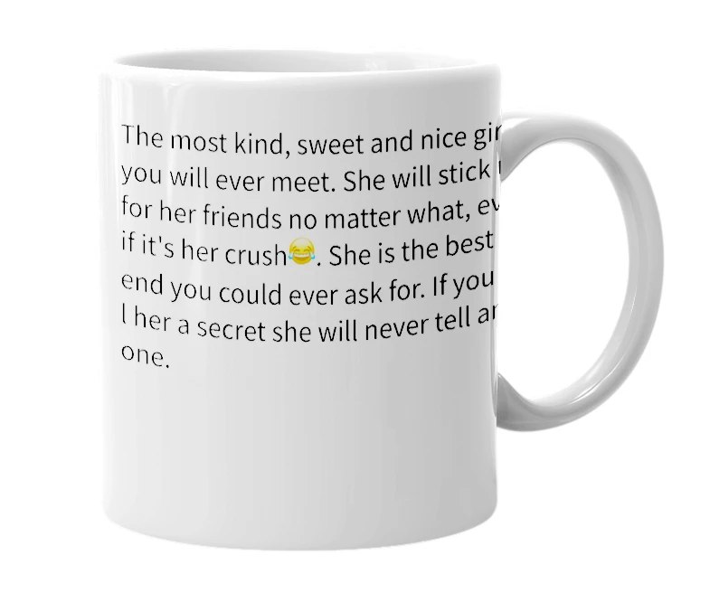 White mug with the definition of 'Avneer'