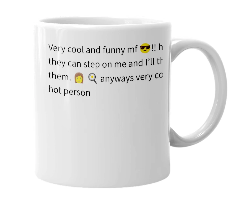 White mug with the definition of 'ChibiiRat'