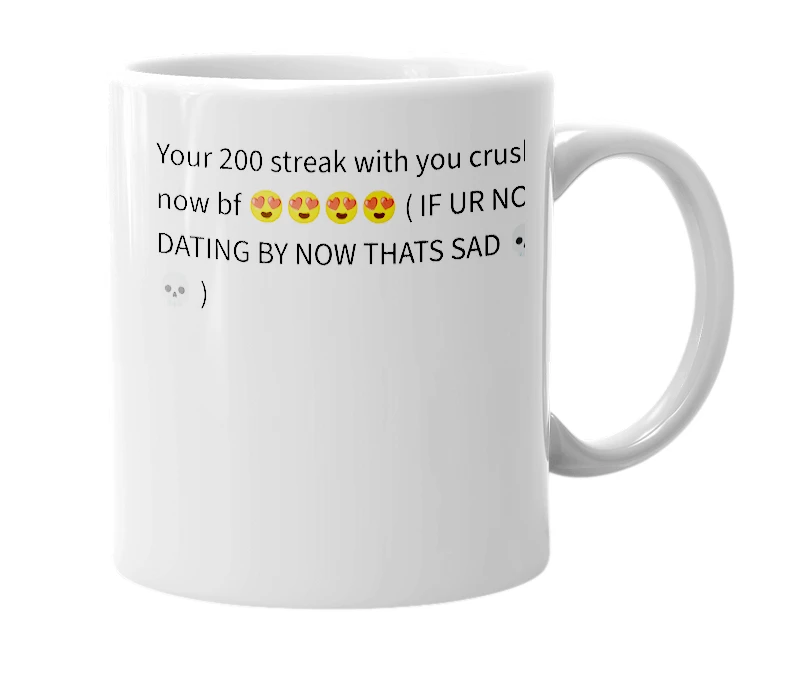 White mug with the definition of 'June 30'