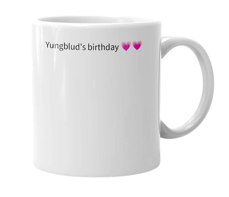 White mug with the definition of 'August 5'