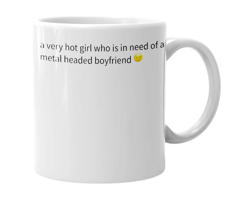 White mug with the definition of 'Layne'