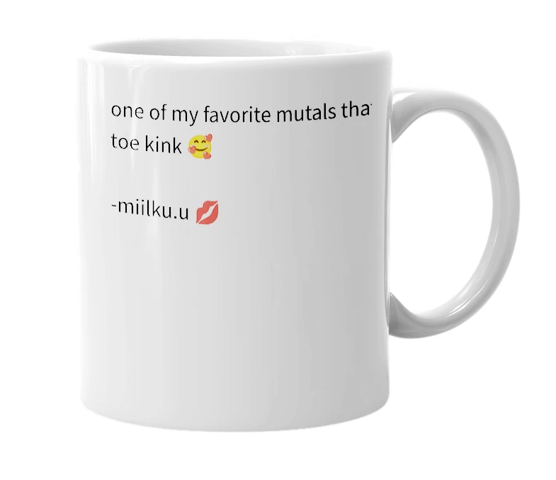 White mug with the definition of 'k1rishmas'
