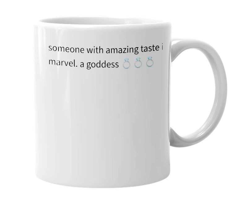 White mug with the definition of 'r0b0tich3art'