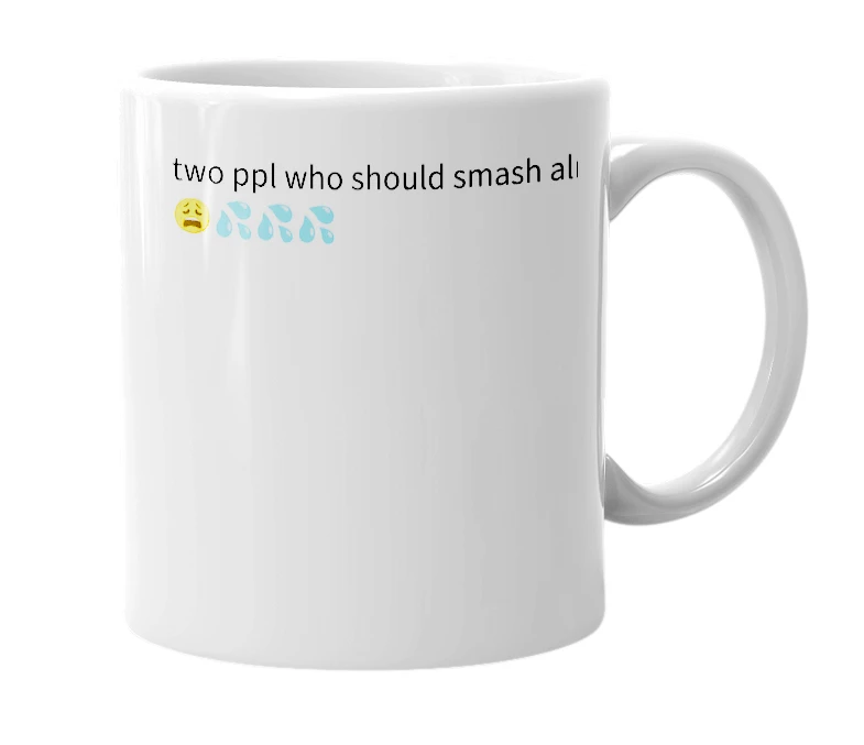 White mug with the definition of 'tim and moby'