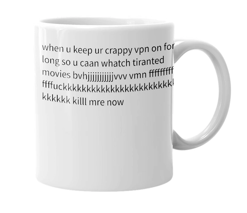 White mug with the definition of 'http error 403'