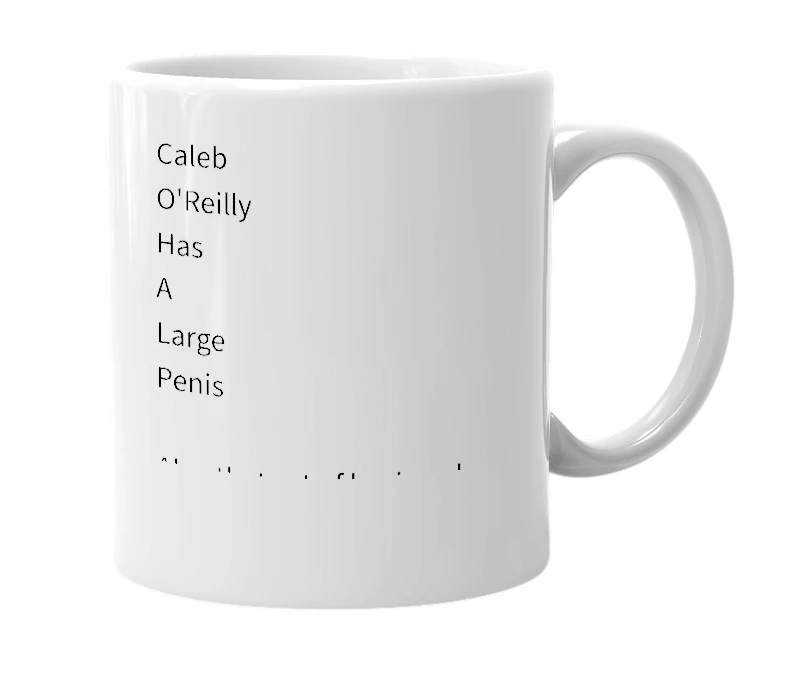White mug with the definition of 'COHALP'
