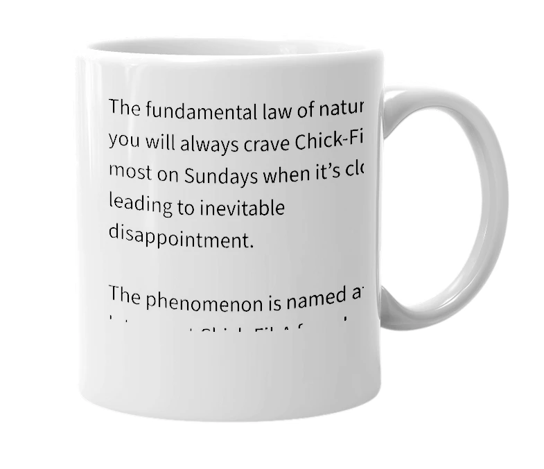 White mug with the definition of 'Cathy’s Law'