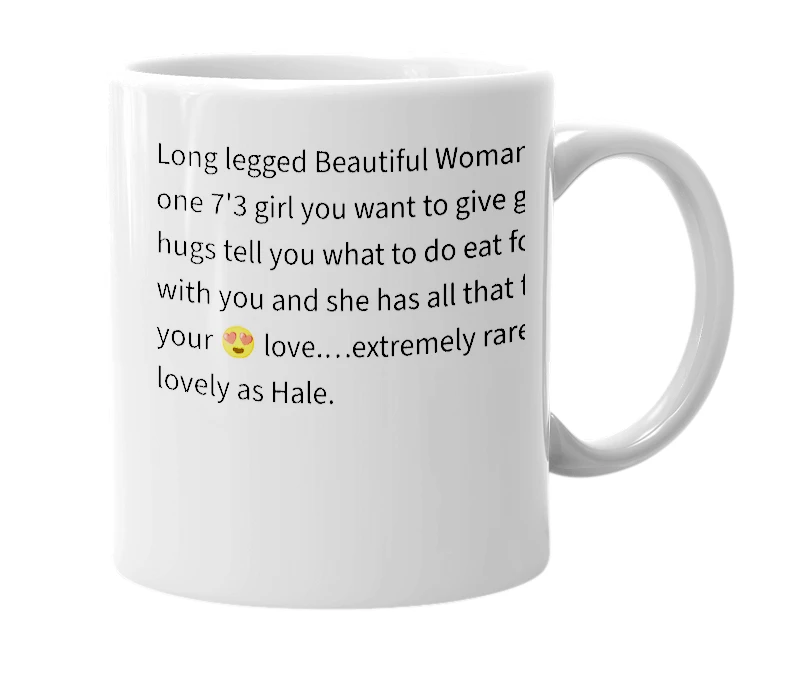 White mug with the definition of 'LLBW'