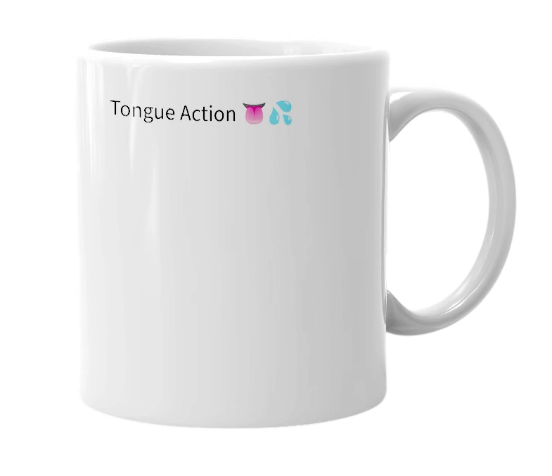 White mug with the definition of 'TA'