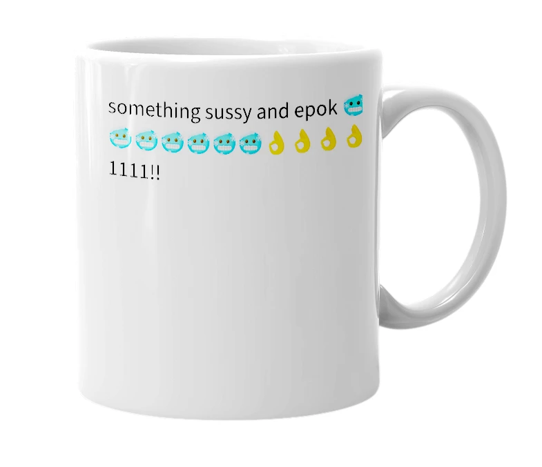 White mug with the definition of 'bobux'