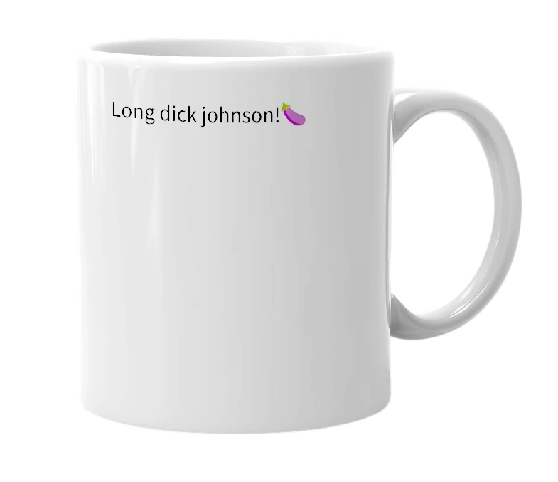 White mug with the definition of 'ldj'