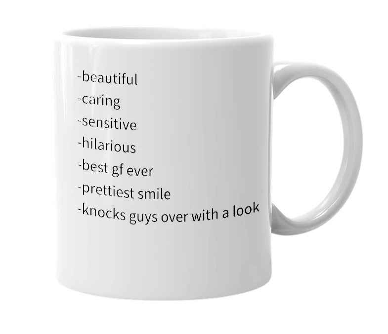 White mug with the definition of 'sammi'