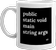 mug