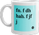 mug