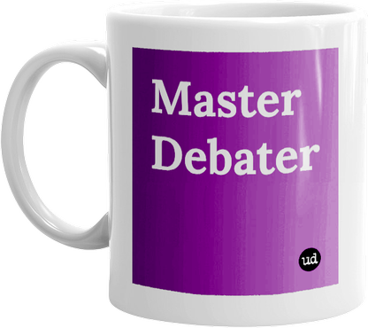 Master Debater front