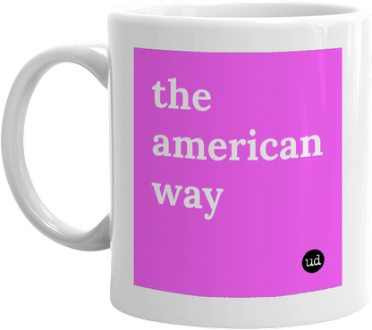 the american way front