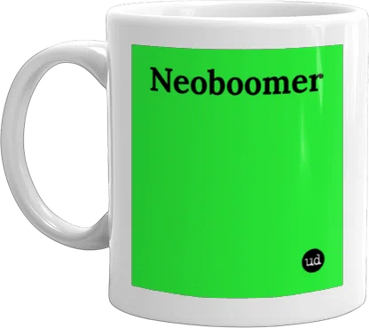 Neoboomer mug front