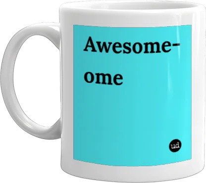 Awesome-ome mug front