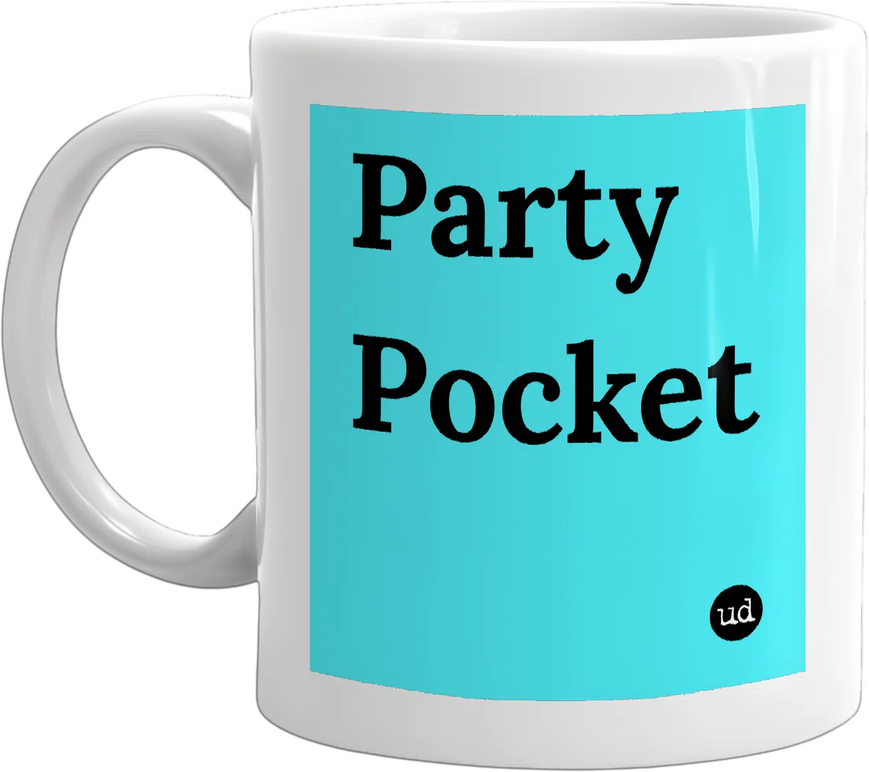 Party Pocket mug front