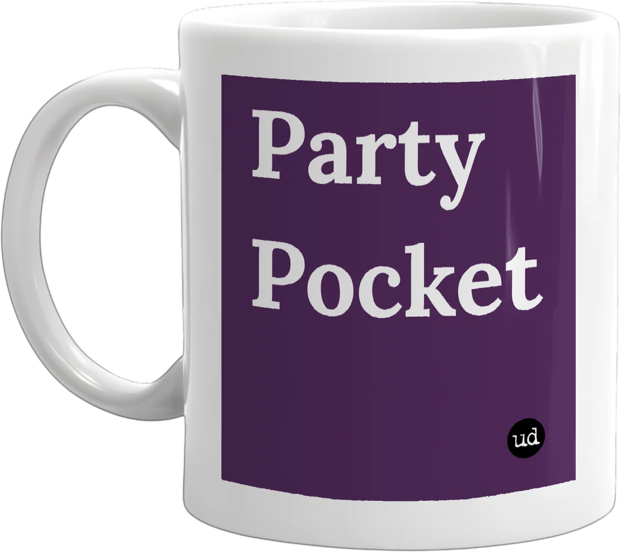 Party Pocket mug front