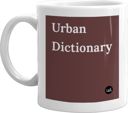 Urban Dictionary mug front