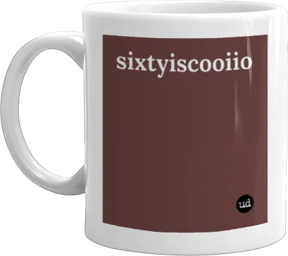 sixtyiscooiio mug front