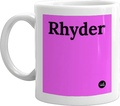 Merch Rhyder Urban Dictionary: Rhyder