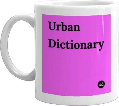 Urban Dictionary mug front