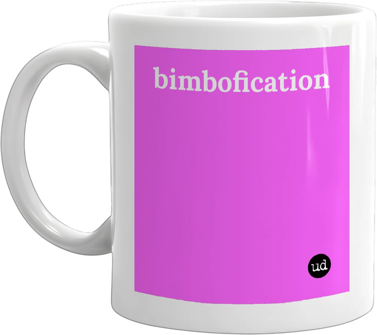 bimbofication mug front