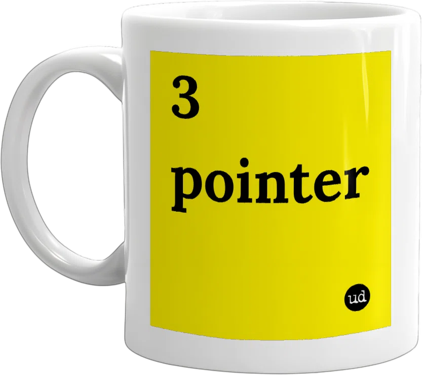 3 pointer front