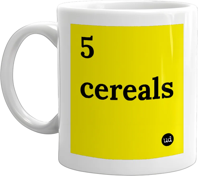 5 cereals front
